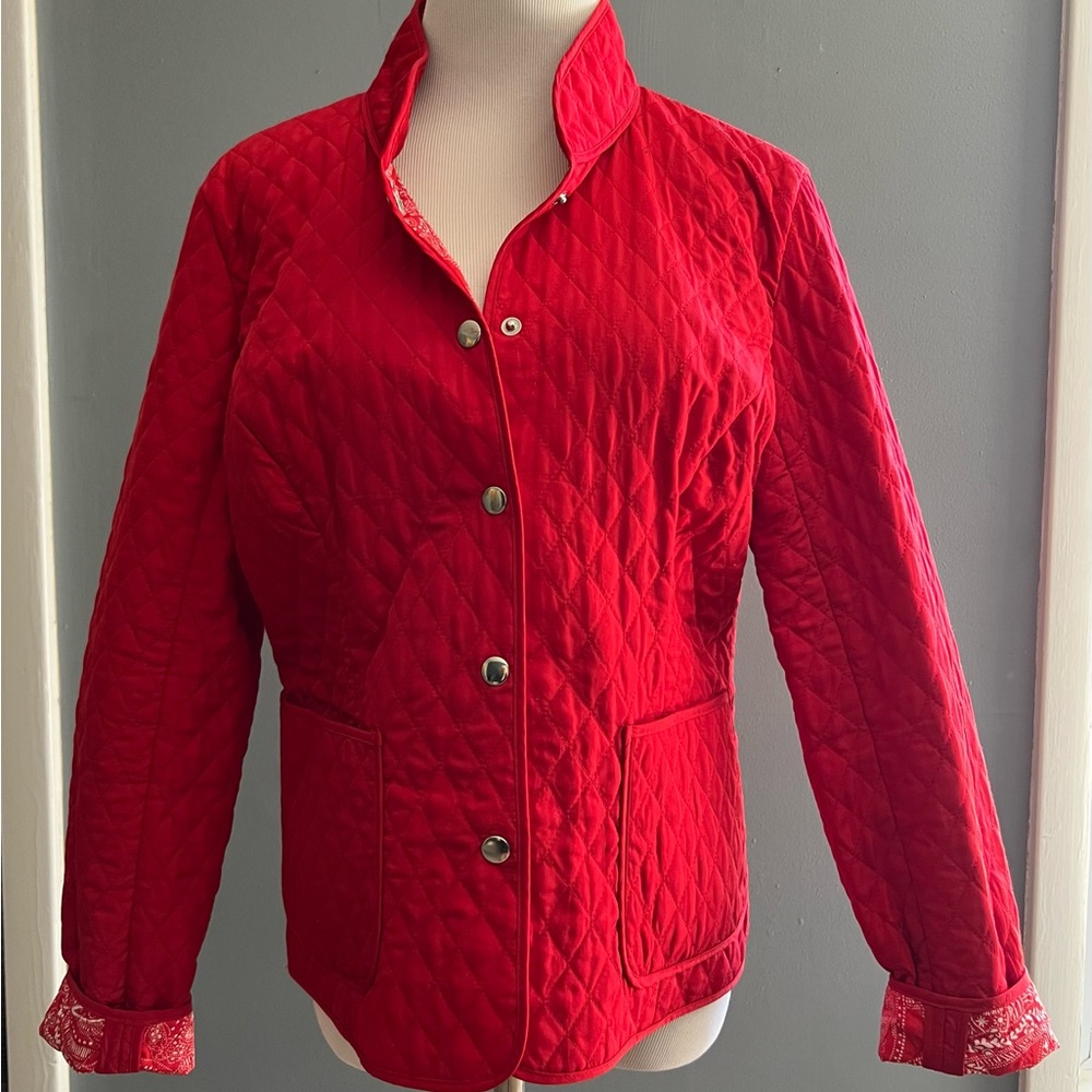 Red jacket